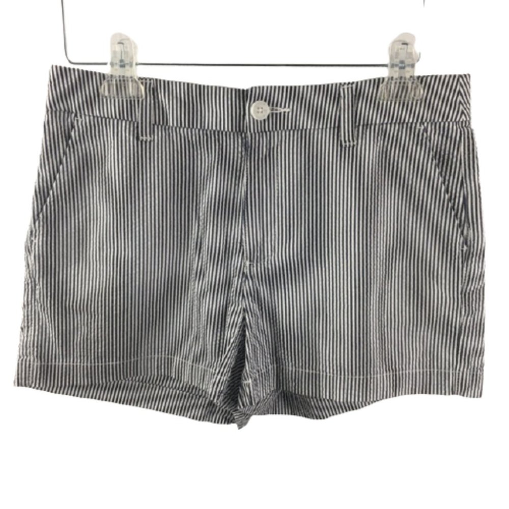 A New Day Chino Shorts Seersucker Striped Sz 6